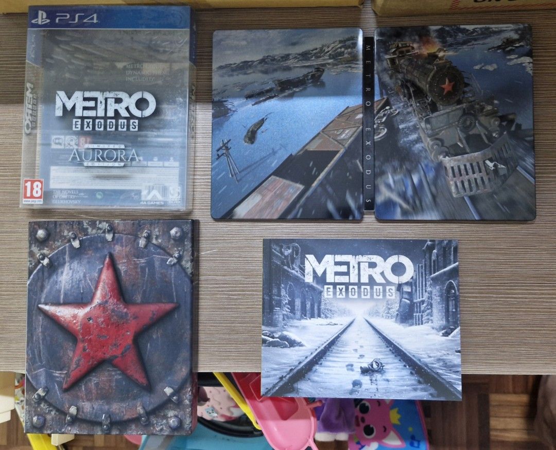 Metro Exodus  steelbook_ PS4