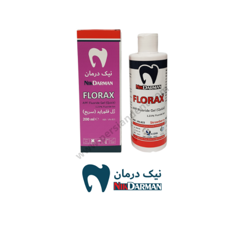 ژل فلوراید نیک درمان / FLORAX 200ml