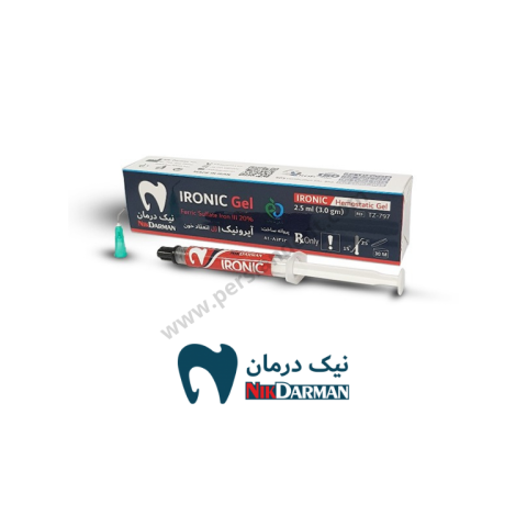 ژل انعقاد خون آیرونیک نیک درمان / IRONIC Gel