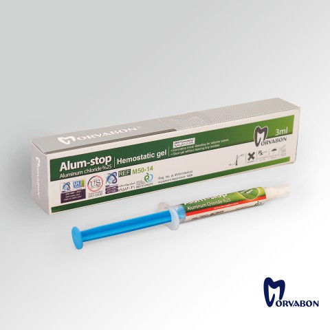 ژل انعقاد خون مروابن Alumstop Hemostatic Gel