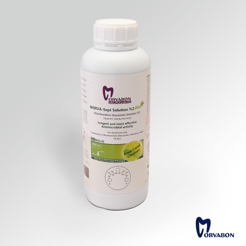 محلول کلرهگزیدین 2٪ یک لیتری -Morva-Sept Clorhexidine Solution