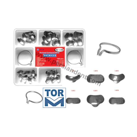 کیت سکشنال ماتریس 100عددی Set of Sectional Contoured Matrices 1.398 torvm