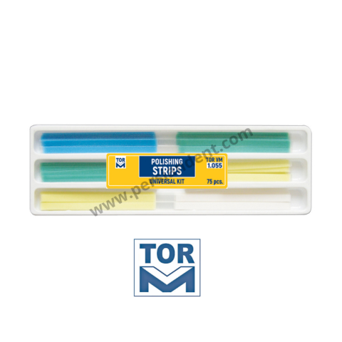 نوارپرداخت 75عددی torvm 1.055 Strips. Universal Kit