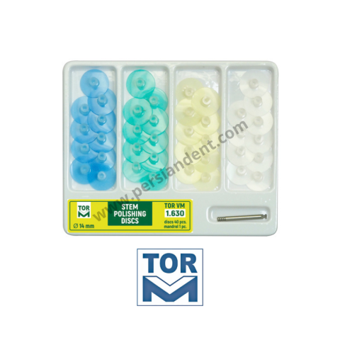 کیت دیسک پرداخت بدون مرکز 40 عددی TORVM