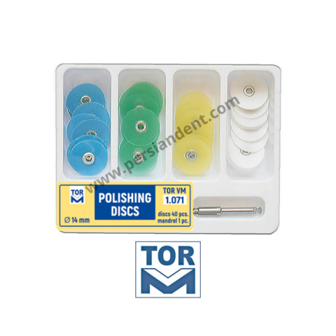 دیسک پرداخت 40عددی آسورت torvm 1.071