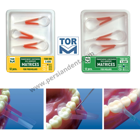 اتوماتریس شفاف خود چسب torvm