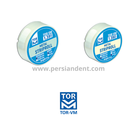 نوار ماتریس فلزی رولی torvm