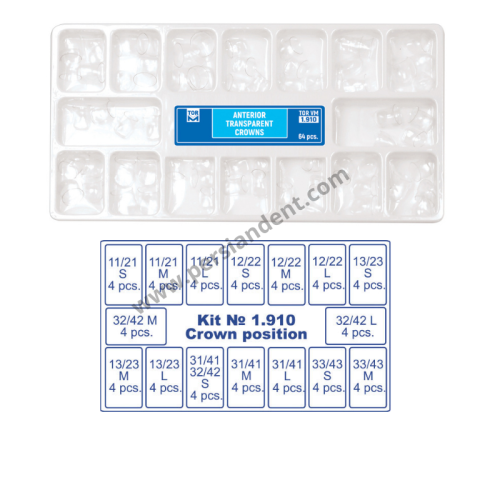 روکش شفاف اناتومیک 64عددی torvm