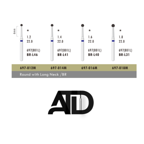 فرز الماسه دور آبی ATD Long Round