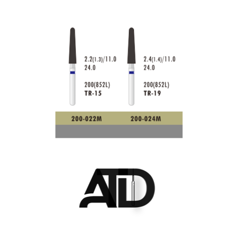 فرزالماسه دور آبی  ATD Round End Cone