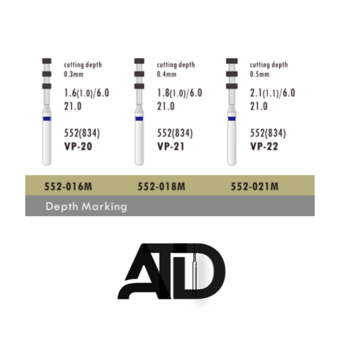 فرزالماسه دور آبی  ATD Depth Marking