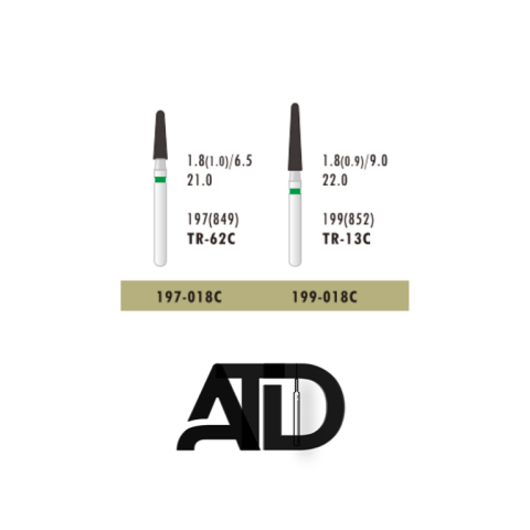 فرزالماسه دور سبز ATD Round End Cone
