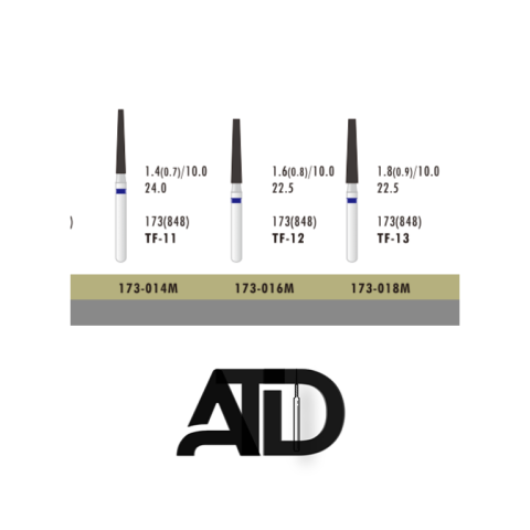 فرز الماسه دور آبی  ATD Flat End Cone