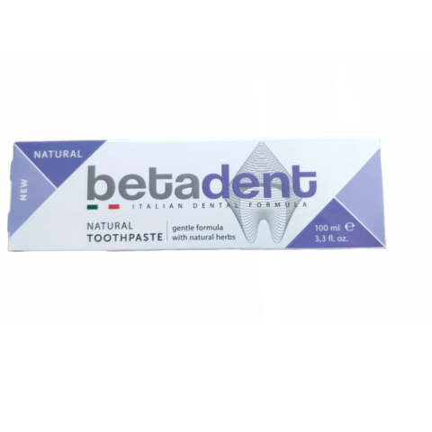 خمیردندان طبیعی عصاره گیاهی بتادنت