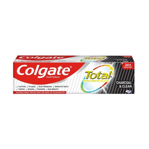 خمیر دندان کلگیت توتال مدل charcoal clean حجم 75 میلی لیتر