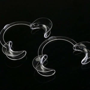 دهان بازکن دو طرفه نعلی شکل C shape  Double Head Cheek Retractor