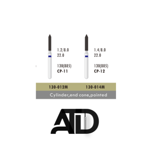فرز  الماسه دور آبی ATD Cylinder End cone Pointed