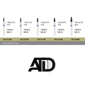 فرز الماسه دور آبی ATD Round End Cone