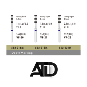 فرزالماسه دور آبی  ATD Depth Marking
