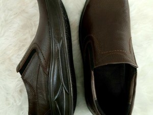 هدیه روز پدر حراج ویژه این هفته کفش مجلسی مردانه چرم طبیعی  تبریز زیره پیو طبی صدرصد کیفیت عالی ارسال رایگان قهوه ایی