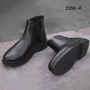 کفش نیم بوت مردانه اسپرت مدل QP مشکی زیره طبی
