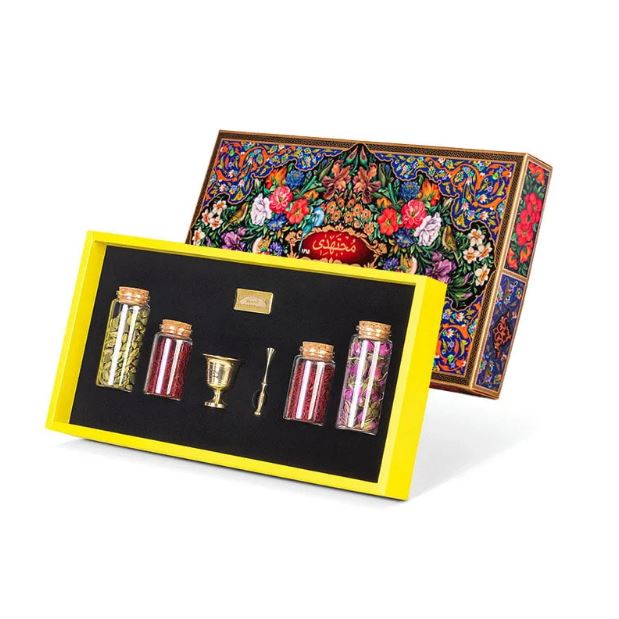 پک هدیه گل و مرغ 2