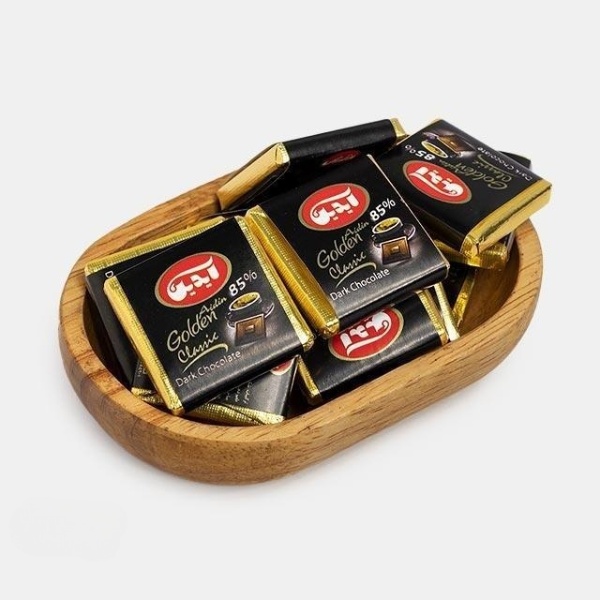 شکلات گلدن تلخ ۸۵% آیدین