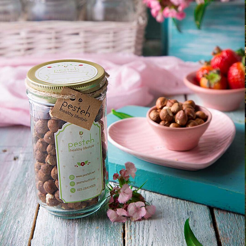 مغز فندق خام