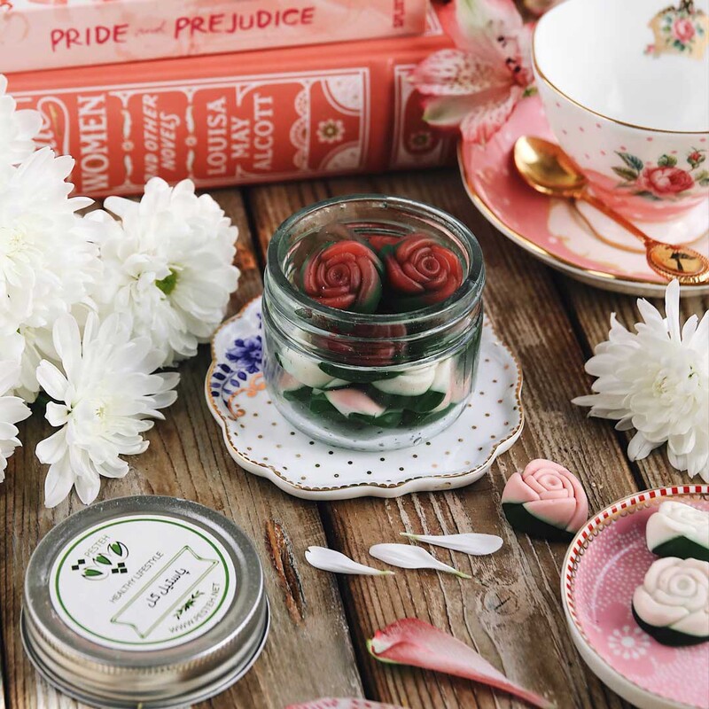 پاستیل گل رز