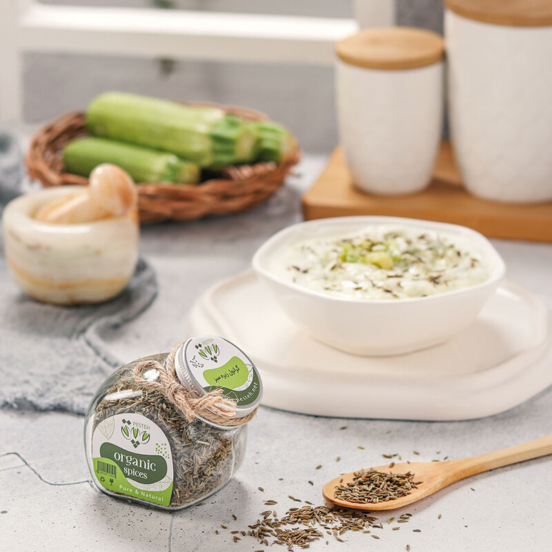 گرانول زیره سبز