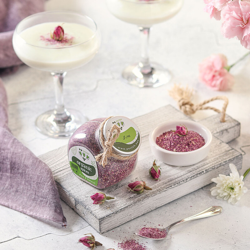 پودر گل محمدی (گل سرخ)