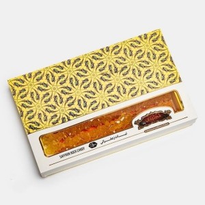 نبات زعفرانی شاخه 500 گرمی تذهیب هدیه مجتهدی