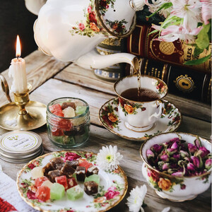لقمه شیرین میوه‌ای