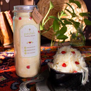 پشمک زعفرانی