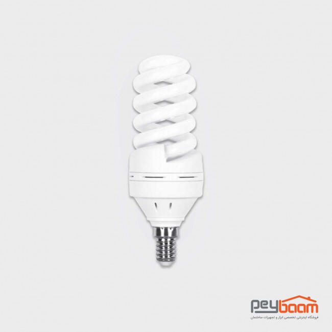 لامپ کم مصرف 18 وات پارس شعاع توس مدل تمام پیچ پایه E14