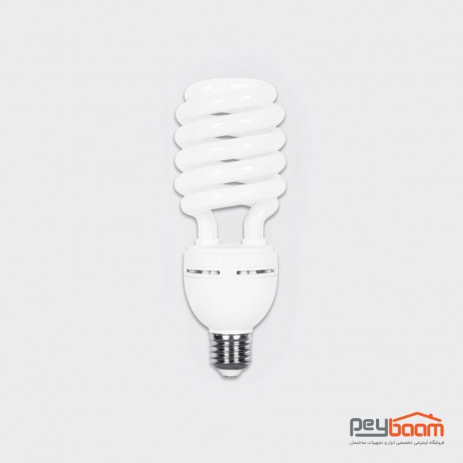 لامپ کم مصرف 40 وات پارس شعاع توس مدل نیمه پیچ پایه E27