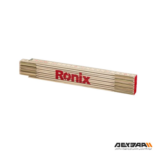 خط کش چوبی 2 متری تاشو رونیکس مدل RH-9715
