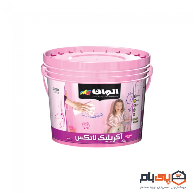 رنگ اکریلیک لاتکس مات الوان مدل ALCO-3109 حجم 5 گالن