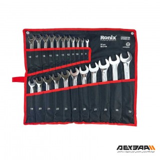 مجموعه 22 عددی آچار تخت و رینگی رونیکس مدل RH-2159