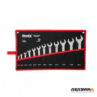 مجموعه 12 عددی آچار دوسر تخت رونیکس مدل RH-2205