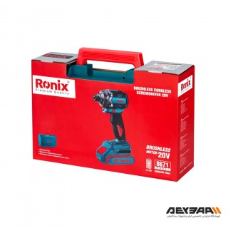 پیچ گوشتی شارژی رونیکس مدل 8671