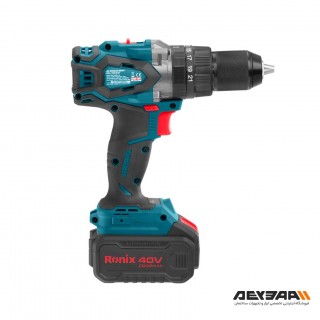 دریل پیچ گوشتی شارژی 40 ولت رونیکس مدل 8905-40V