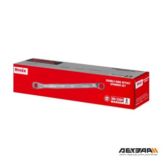 مجموعه 8 عددی آچار دو سر رینگ رونیکس مدل RH-2304