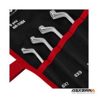 مجموعه 8 عددی آچار دو سر رینگ رونیکس مدل RH-2304