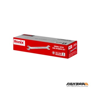 مجموعه 8 عددی آچار دوسر تخت رونیکس مدل RH-2204