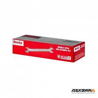مجموعه 12 عددی آچار دوسر تخت رونیکس مدل RH-2205