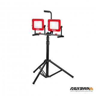 نورافکن LED برقی 50 وات دوبل با سه پایه رونیکس مدل RH-4219