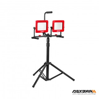 نورافکن LED برقی 50 وات دوبل با سه پایه رونیکس مدل RH-4219