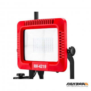 نورافکن LED برقی 50 وات دوبل با سه پایه رونیکس مدل RH-4219