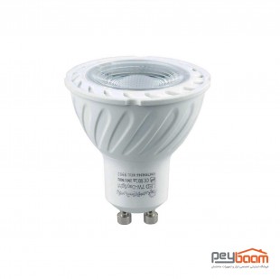 لامپ هالوژن ال ای دی 7 وات پارس شعاع توس پایه GU10